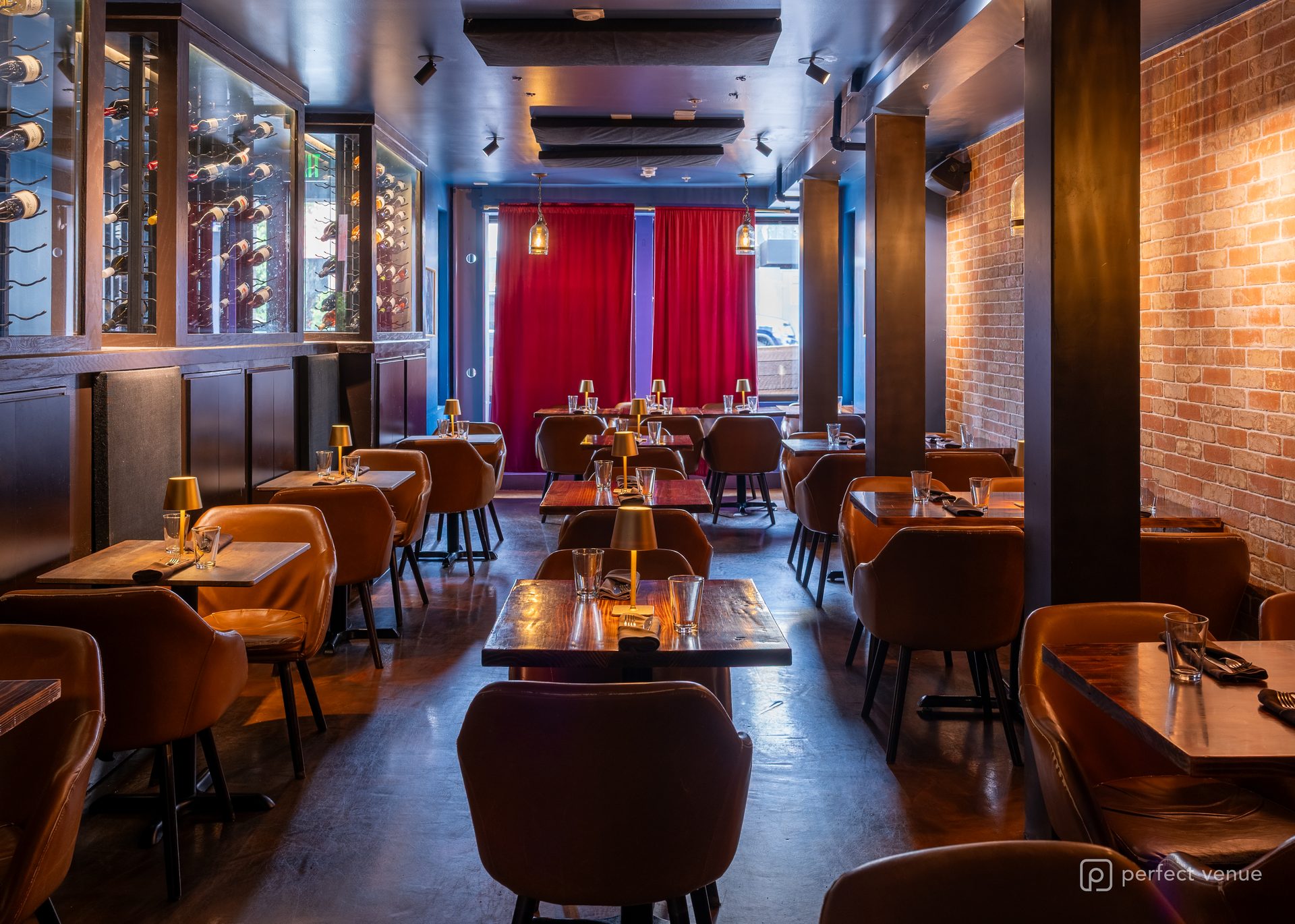 Indigo dining room