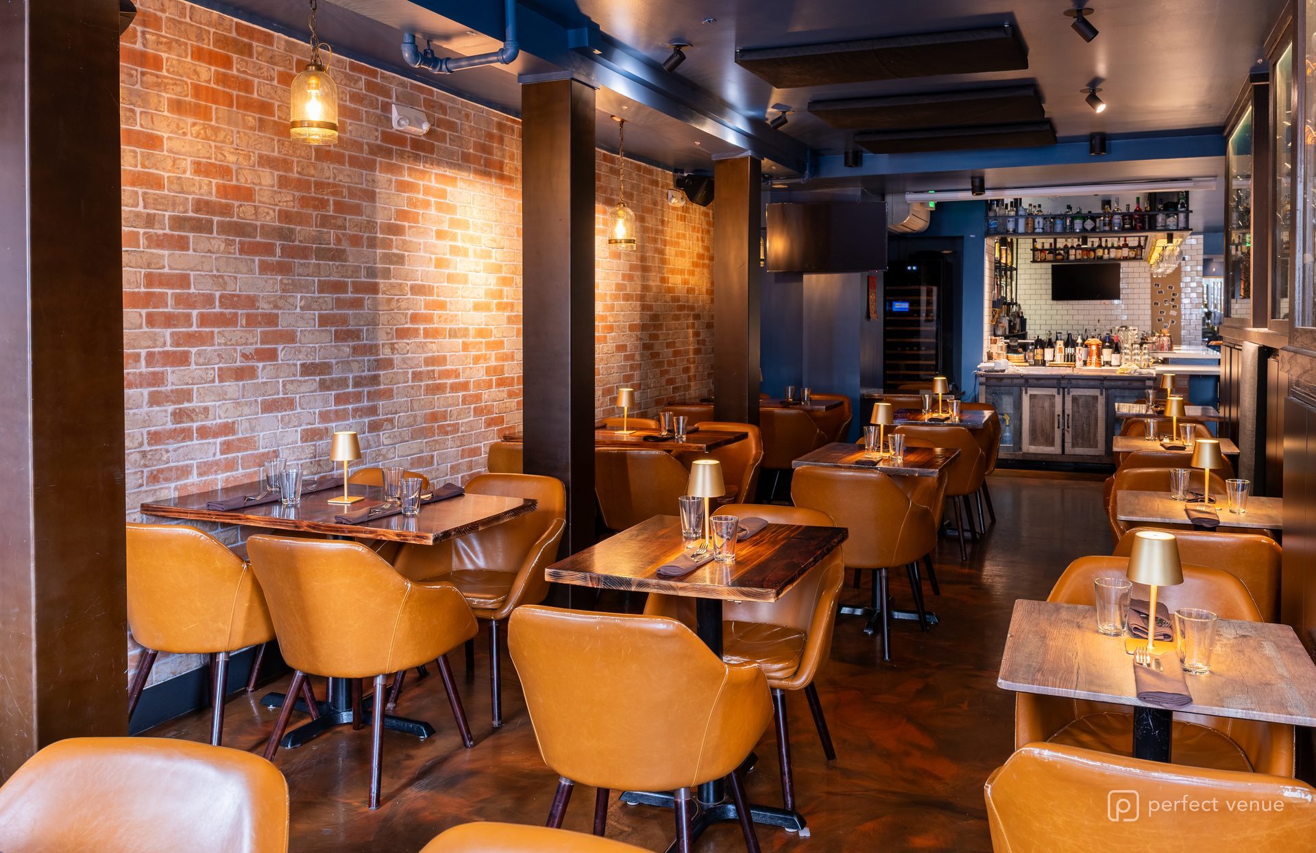 Indigo dining room